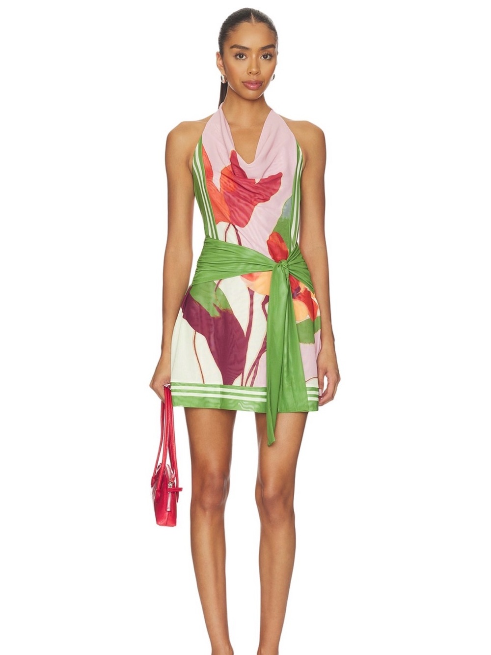 SOVERE Kalea Mini Dress in Botanic